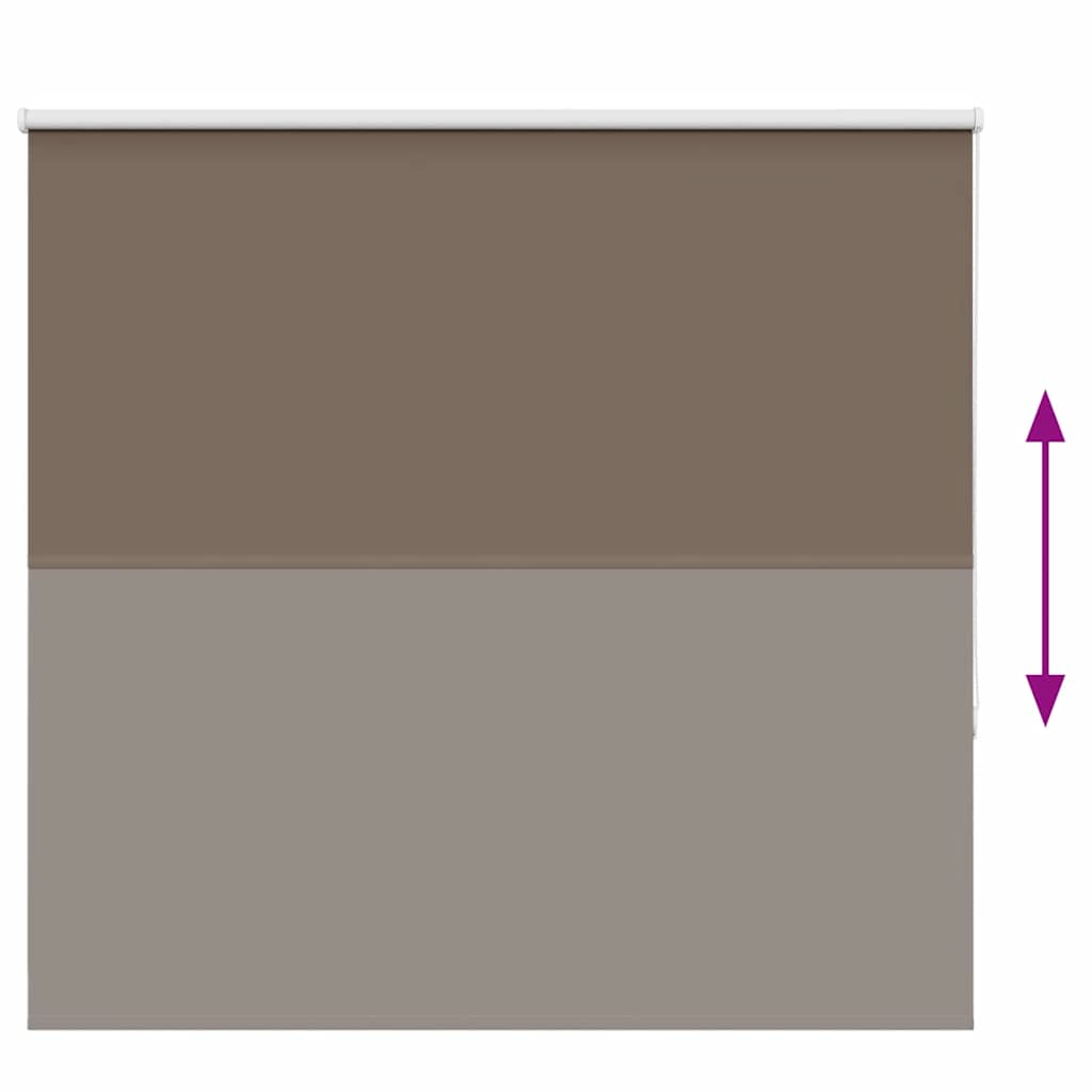 Rolo zavjesa Blackout Coffee 145x130 cm Širina tkanine 141,6 cm