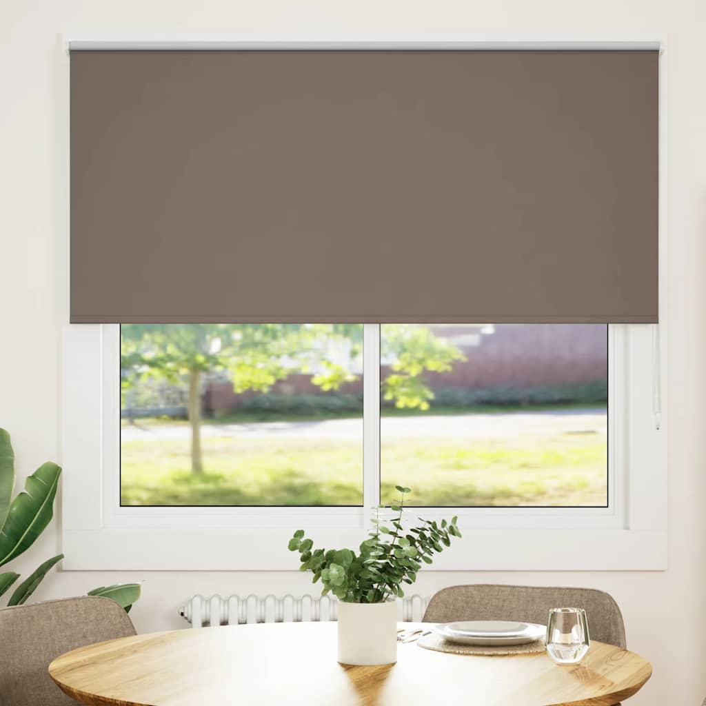 Rolo zavjesa Blackout Coffee 145x130 cm Širina tkanine 141,6 cm