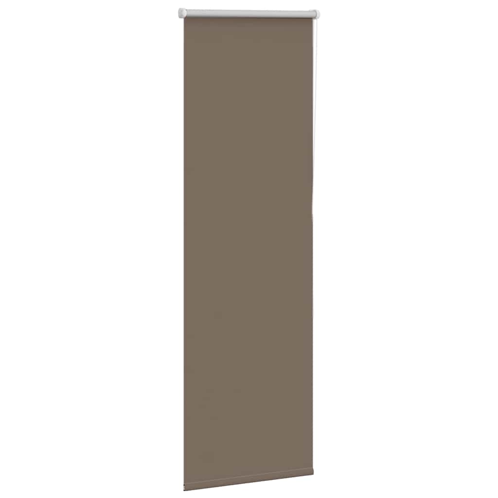 Rolo zavjesa za zamračivanje boje kave 45x175 cm Širina tkanine 40,7 cm Poliester