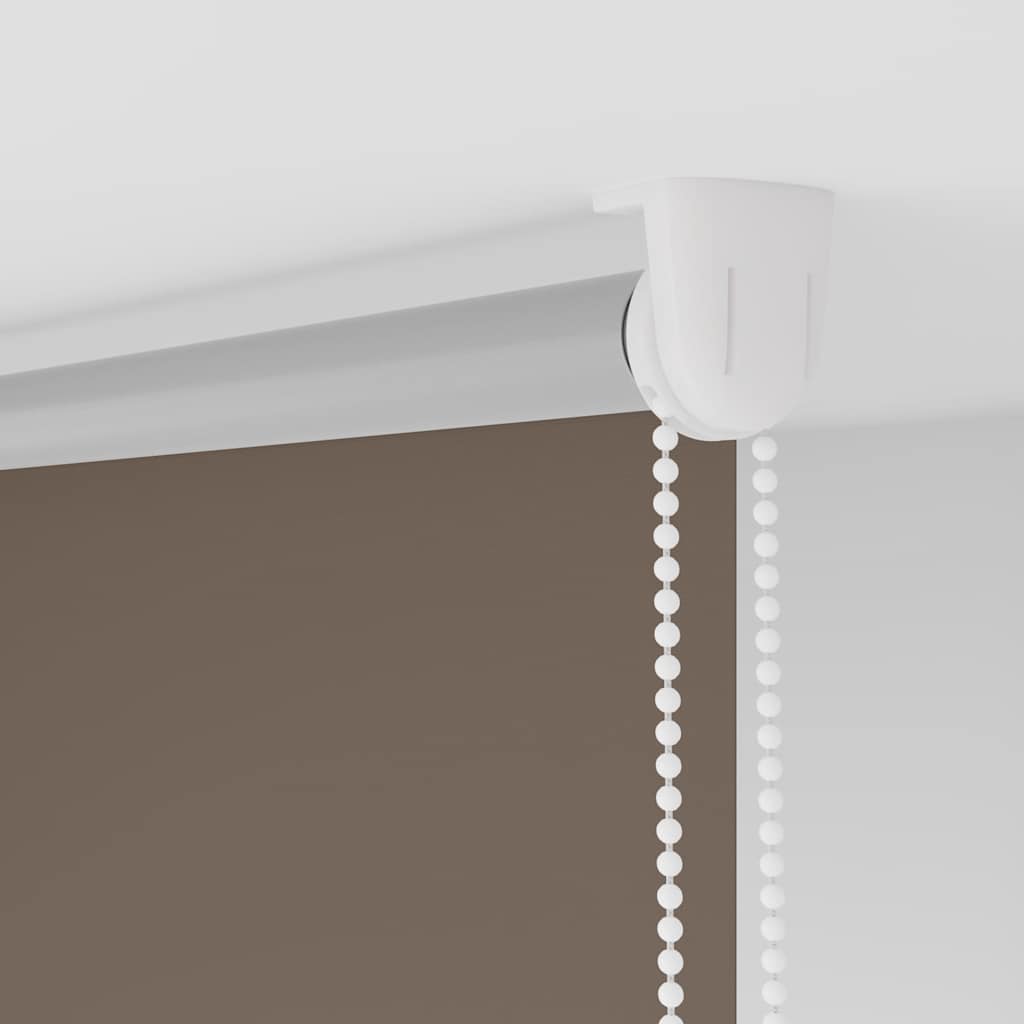 Rolo zavjesa za zamračivanje boje kave 70x175 cm Širina tkanine 65,7 cm Poliester