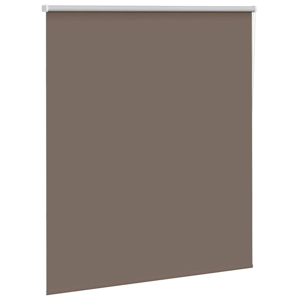 Rolo zavjesa za zamračivanje boje kave 125x175 cm Širina tkanine 121,6 cm Poliester
