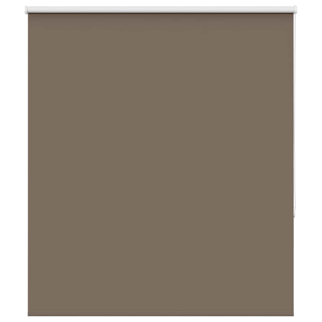 Rolo zavjesa za zamračivanje boje kave 130x175 cm Širina tkanine 126,6 cm Poliester