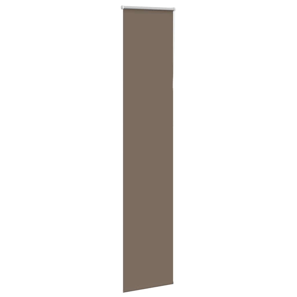 Rolo zavjesa za zamračivanje boje kave 40x210 cm Širina tkanine 35,7 cm Poliester