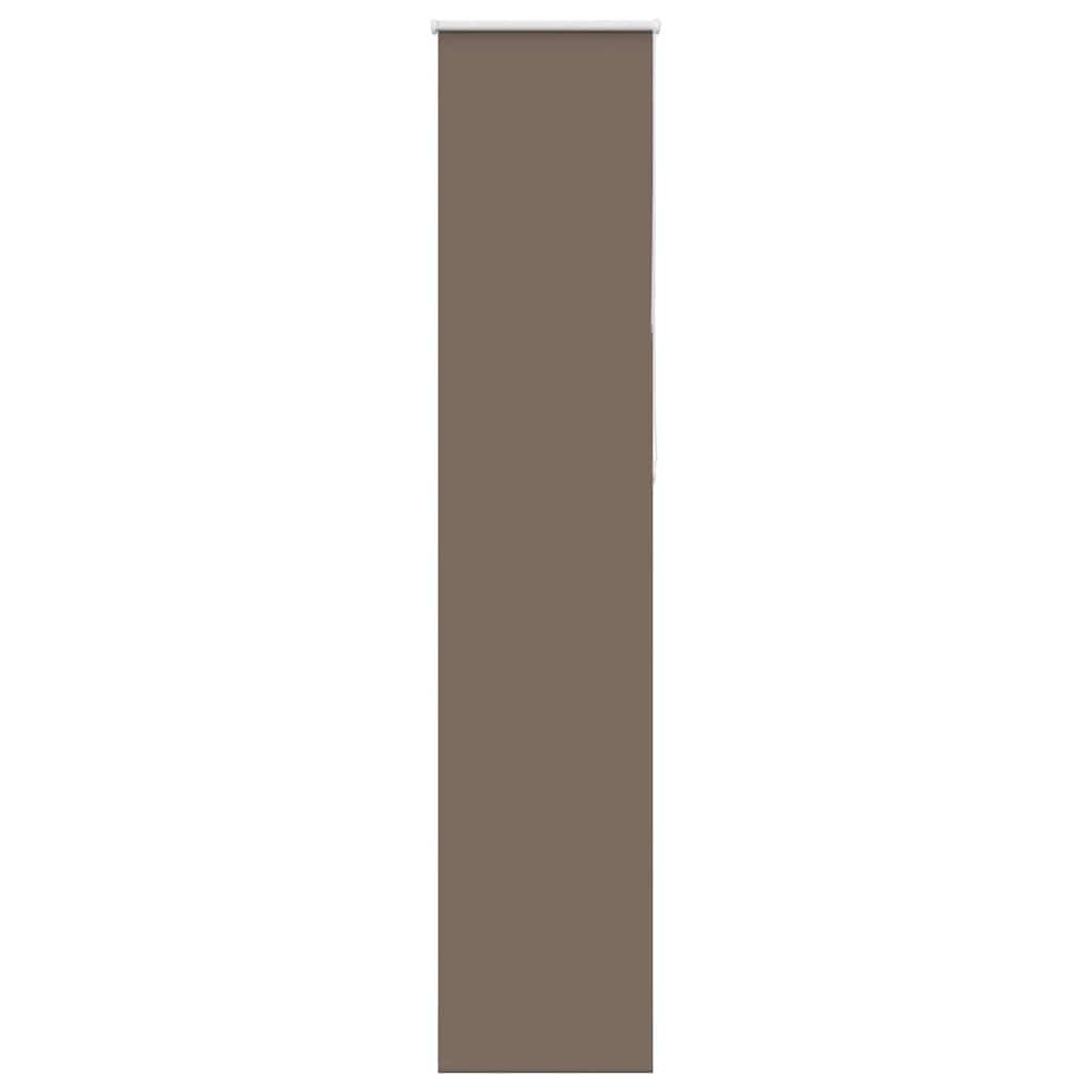 Rolo zavjesa za zamračivanje boje kave 45x210 cm Širina tkanine 40,7 cm Poliester