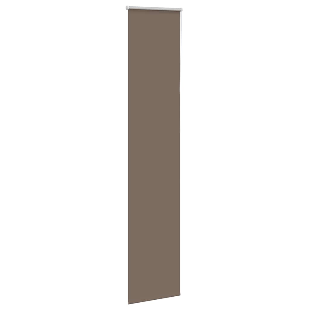 Rolo zavjesa za zamračivanje boje kave 50x210 cm Širina tkanine 45,7 cm Poliester