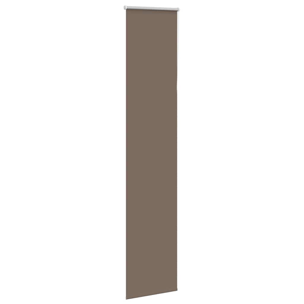 Rolo zavjesa za zamračivanje boje kave 55x210 cm Širina tkanine 50,7 cm Poliester