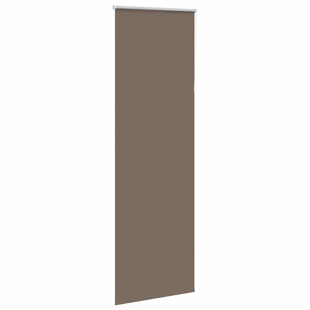 Rolo zavjesa za zamračivanje boje kave 65x210 cm Širina tkanine 60,7 cm Poliester