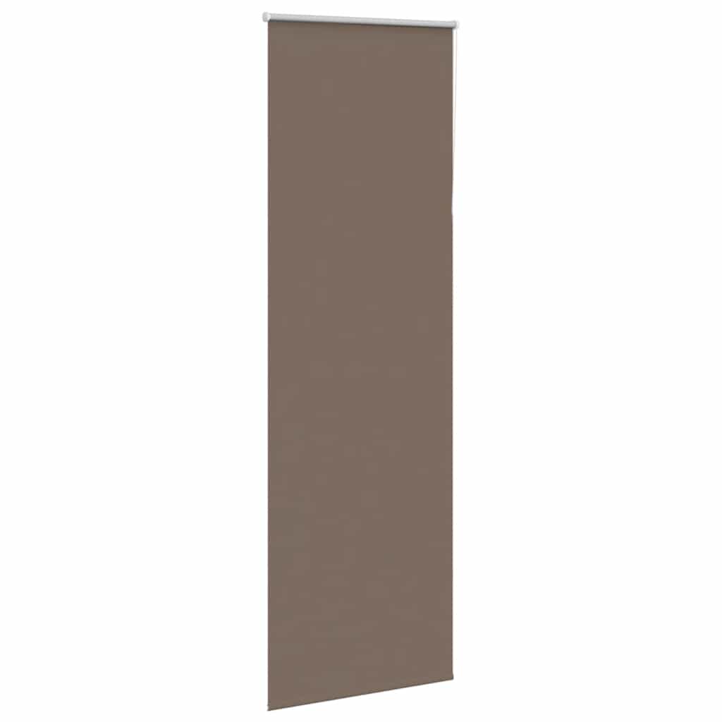 Rolo zavjesa za zamračivanje boje kave 70x210 cm Širina tkanine 65,7 cm Poliester