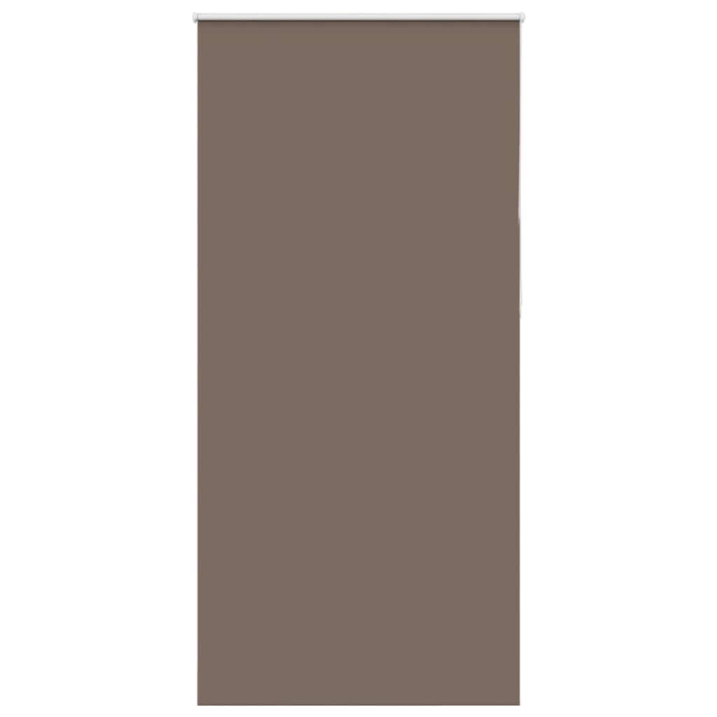 Rolo zavjesa za zamračivanje boje kave 100x210 cm Širina tkanine 95,7 cm Poliester