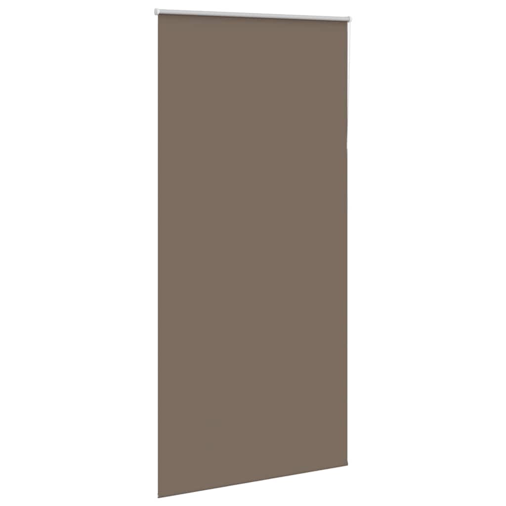 Rolo zavjesa za zamračivanje boje kave 115x210 cm Širina tkanine 110,7 cm Poliester