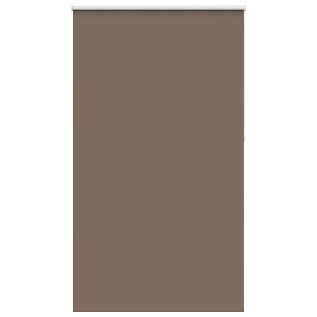 Rolo zavjesa za zamračivanje boje kave 120x210 cm Širina tkanine 116,6 cm Poliester