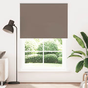 Rolo zavjesa za zamračivanje boje kave 150x210 cm Širina tkanine 146,6 cm Poliester