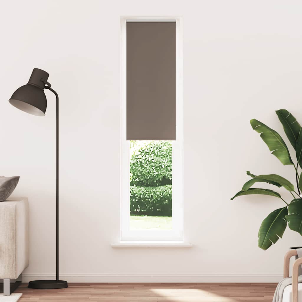 Rolo zavjesa za zamračivanje boje kave 50x230 cm Širina tkanine 45,7 cm Poliester