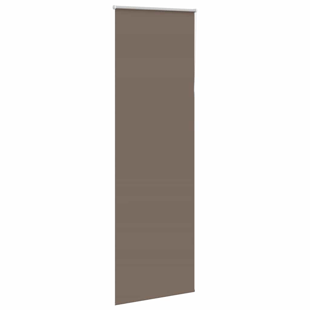 Rolo zavjesa za zamračivanje boje kave 65x230 cm Širina tkanine 60,7 cm Poliester