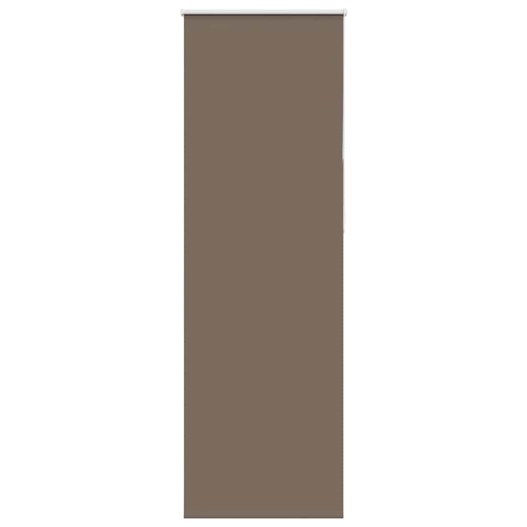 Rolo zavjesa za zamračivanje boje kave 70x230 cm Širina tkanine 65,7 cm Poliester