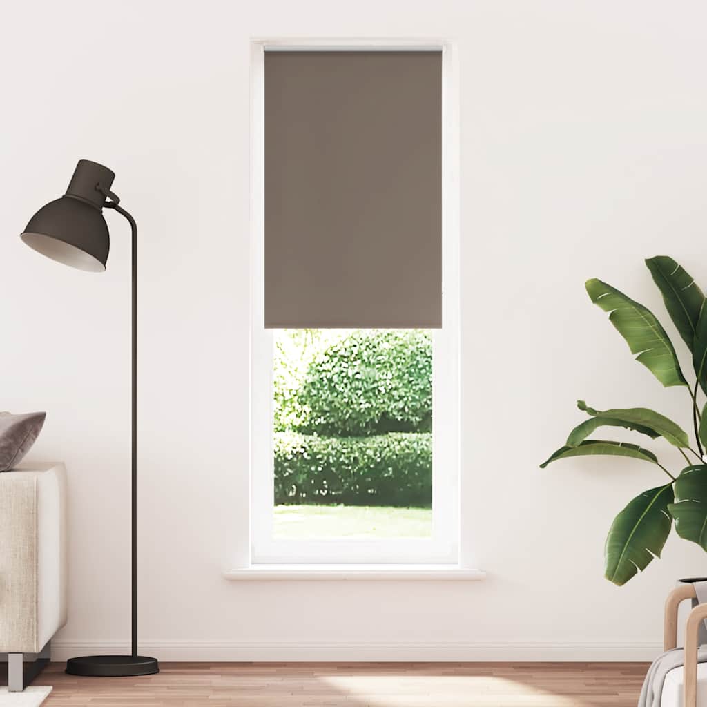 Rolo zavjesa za zamračivanje boje kave 70x230 cm Širina tkanine 65,7 cm Poliester
