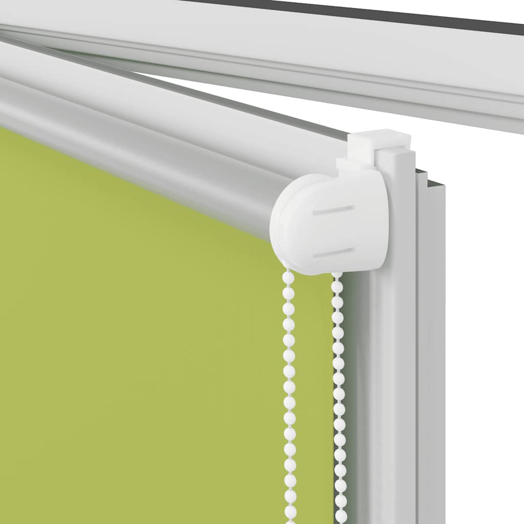 Rolo zavjesa za zamračivanje, zeleno lišće, 100x130 cm, širina tkanine 95,7 cm, poliester