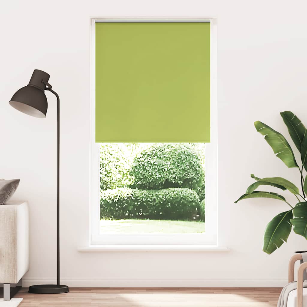 Rolo zavjesa za zamračivanje, zeleno lišće, 110x210 cm, širina tkanine 105,7 cm, poliester