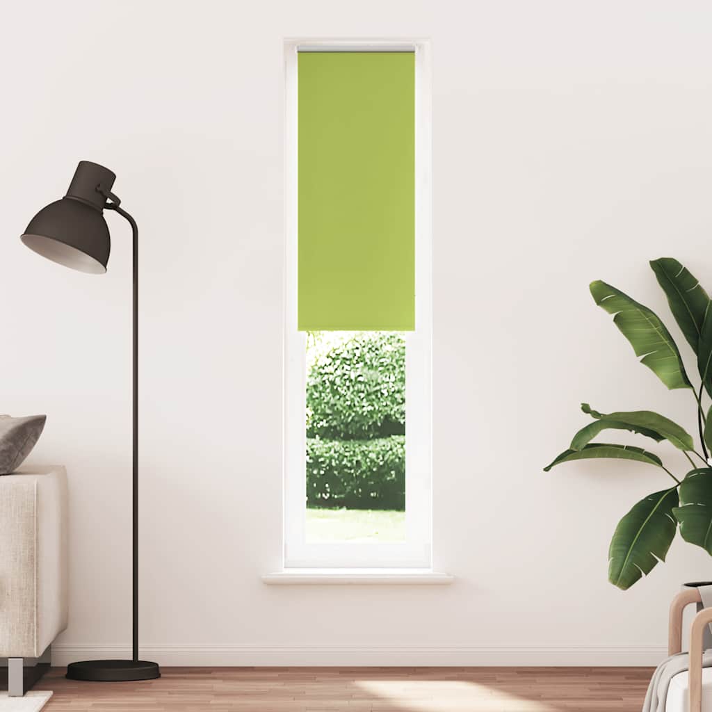 Rolo zavjesa za zamračivanje listova zelena 40x230 cm širina tkanine 35,7 cm poliester