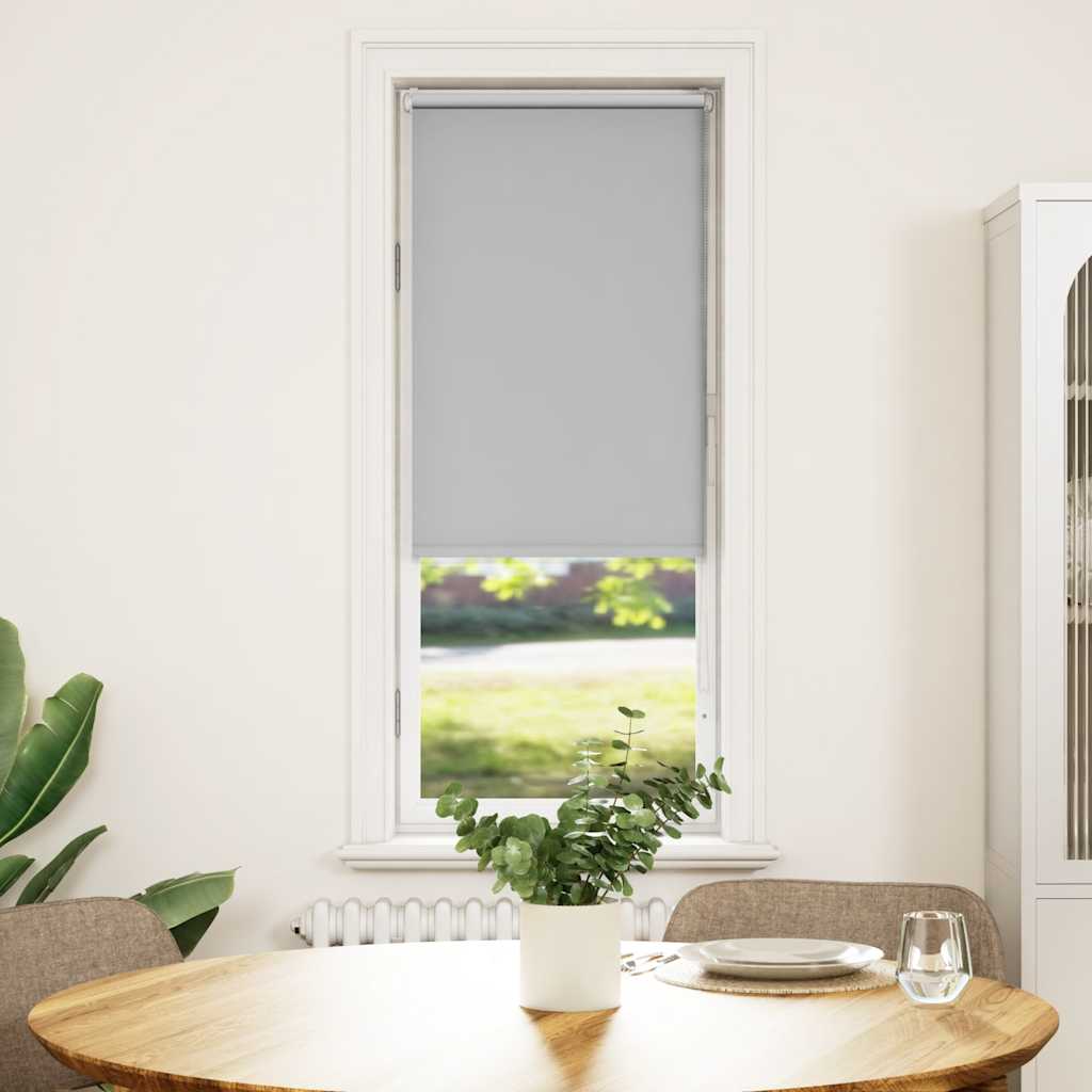 Rolo zavjesa Blackout svijetlo siva 40x130 cm Širina tkanine