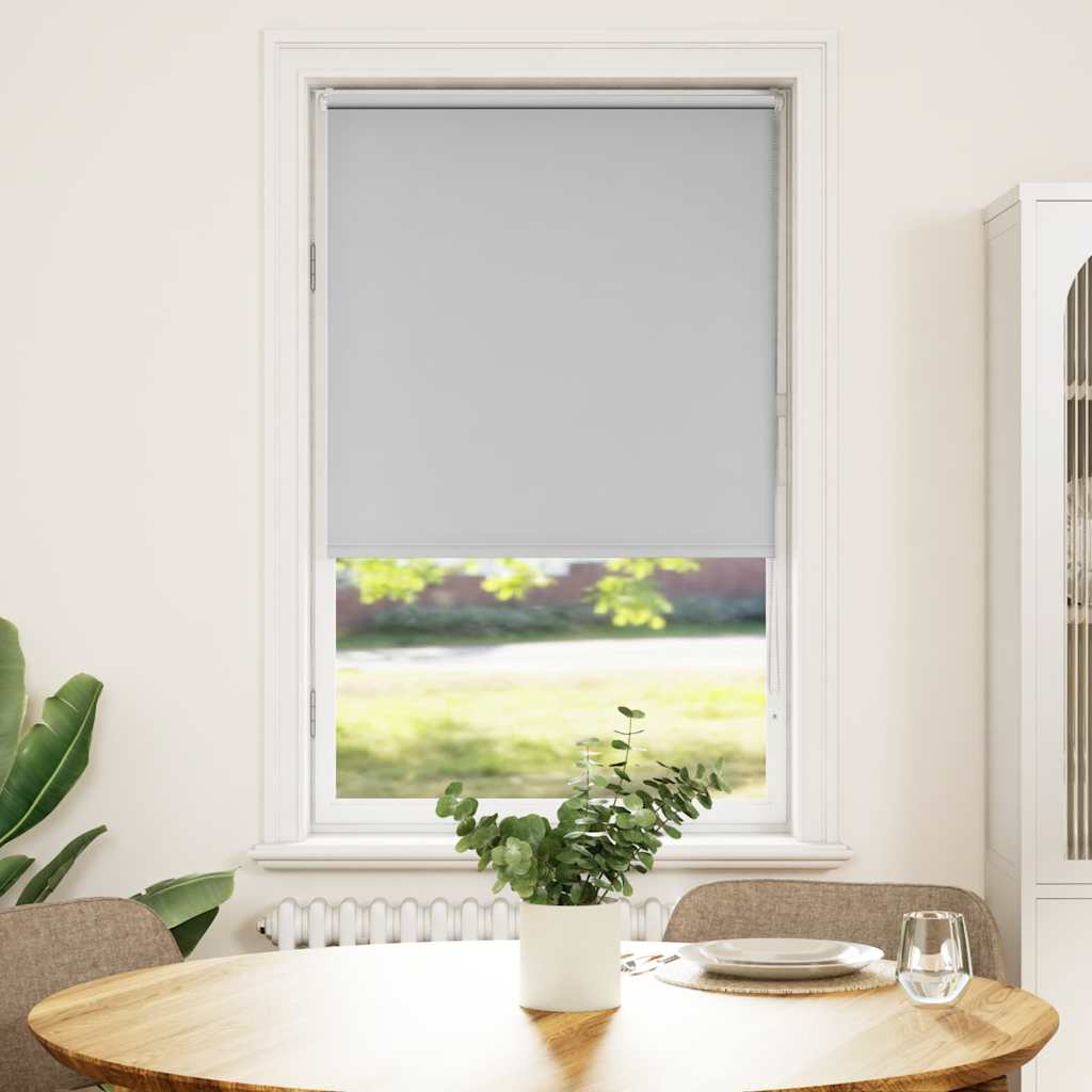 Rolo zavjesa Blackout svijetlo siva 70x130 cm Širina tkanine