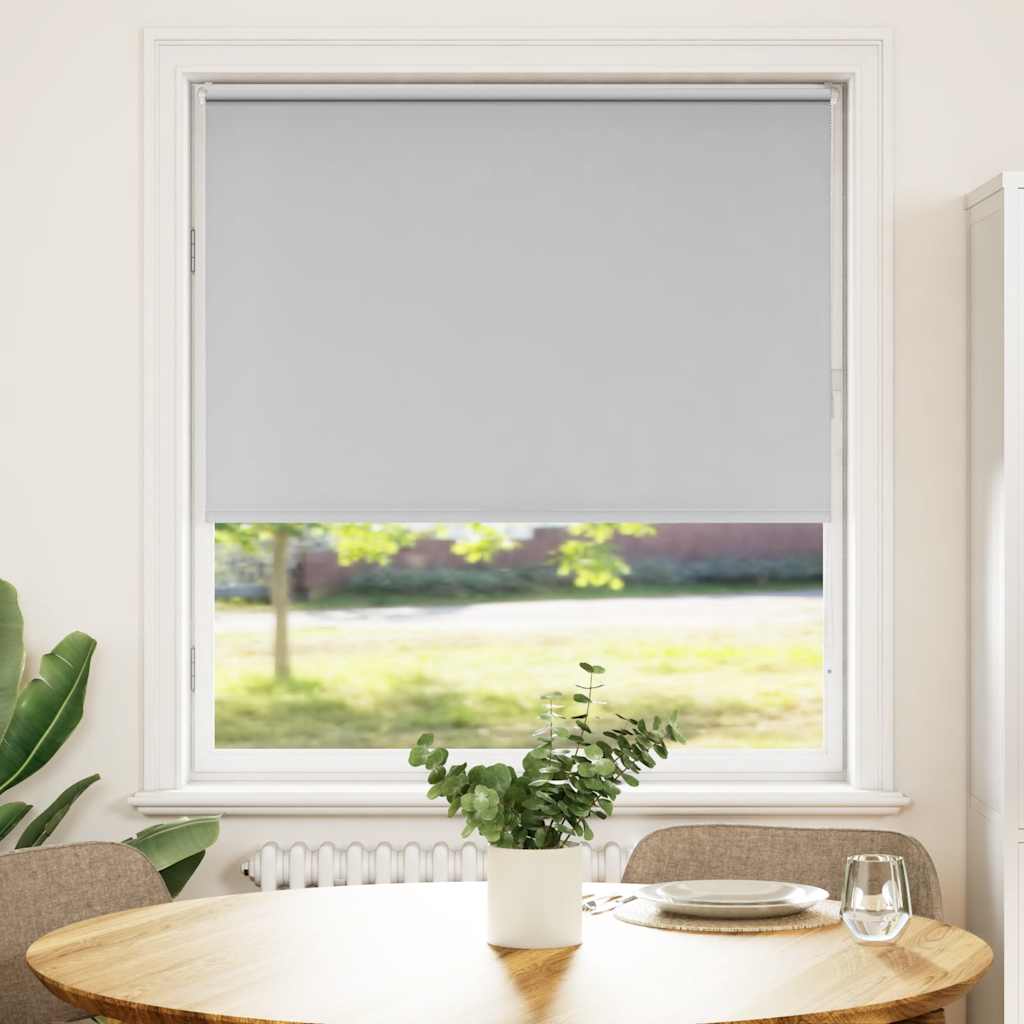 Rolo zavjesa Blackout svijetlo siva 115x130 cm Širina tkanine