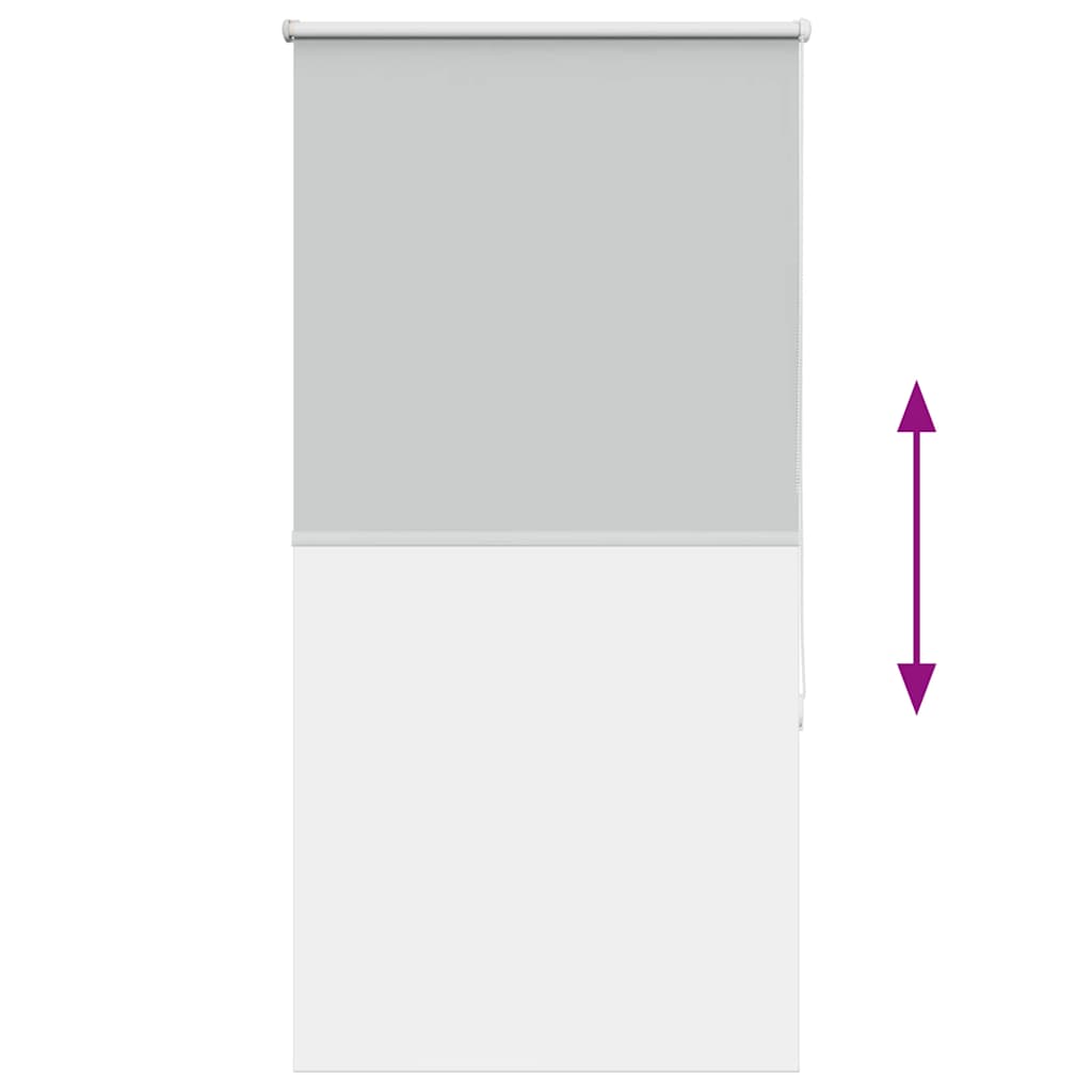 Rolo zavjesa Blackout svijetlo siva 70x175 cm Širina tkanine