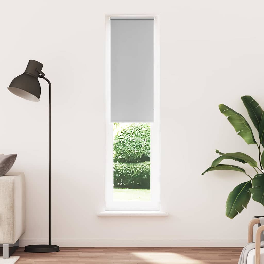 Rolo zavjesa Blackout svijetlo siva 40x230 cm Širina tkanine