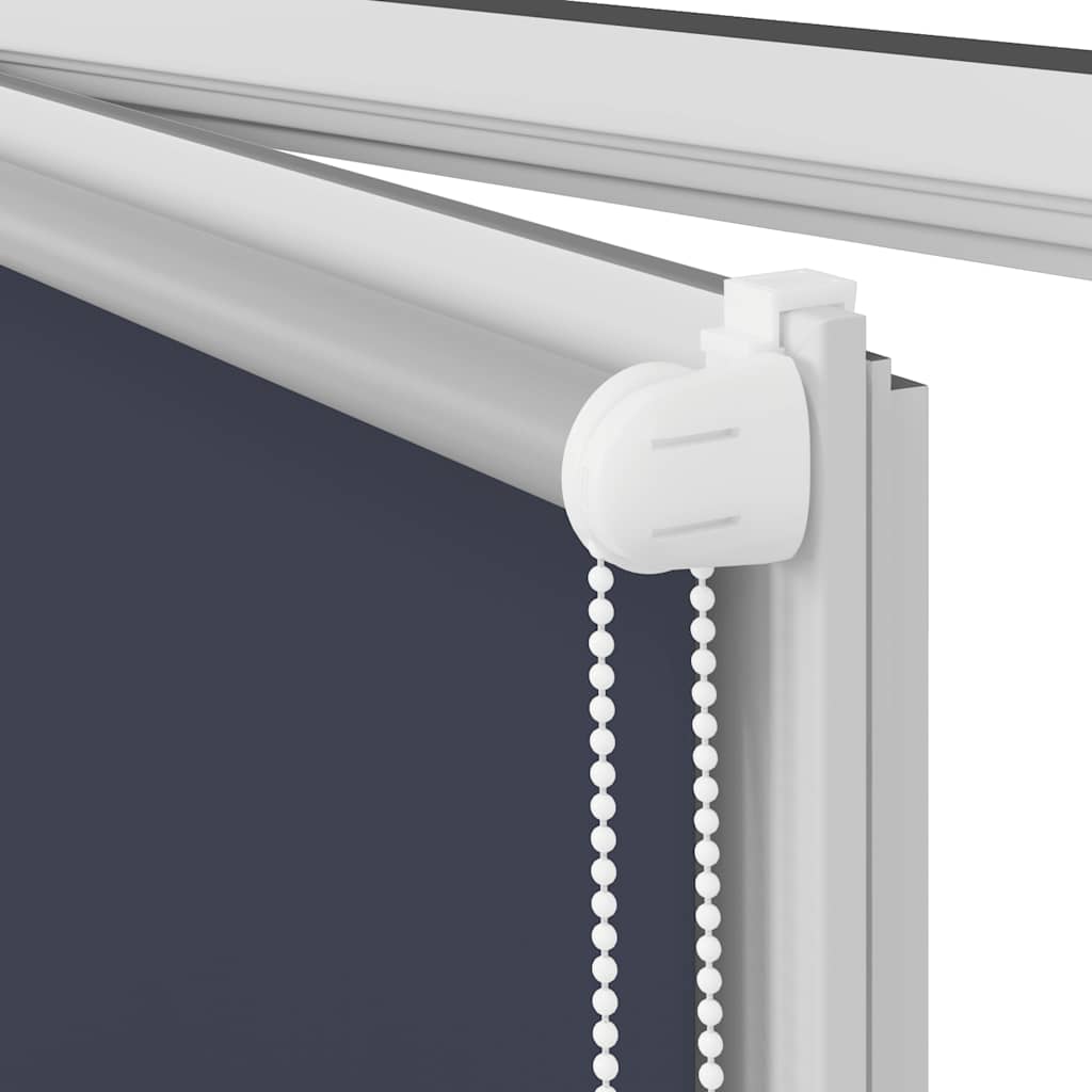 Rolo zavjesa za zamračivanje, mornarska, 105x130 cm, širina tkanine 100,7 cm, poliester