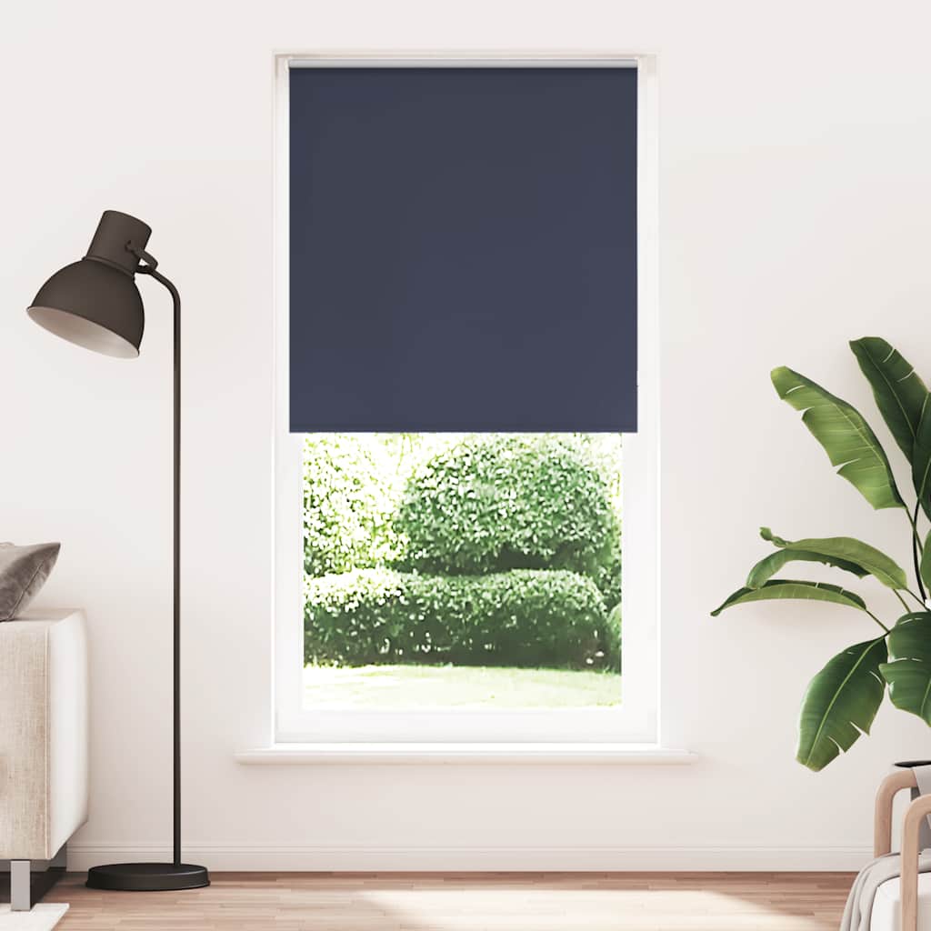 Rolo zavjesa za zamračivanje, mornarska, 100x210 cm, širina tkanine 95,7 cm, poliester