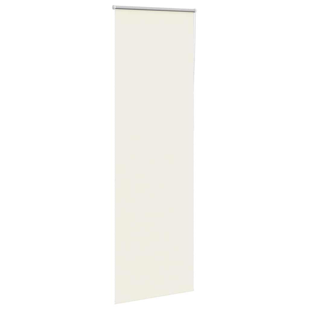Rolo zavjesa za zamračivanje prljavo bijela 65x210 cm Širina tkanine 60,7 cm Poliester