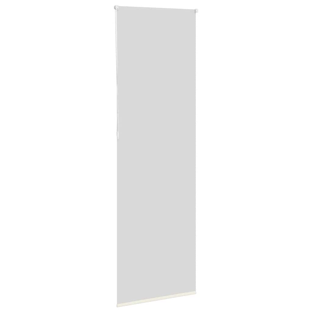 Rolo zavjesa za zamračivanje prljavo bijela 65x210 cm Širina tkanine 60,7 cm Poliester
