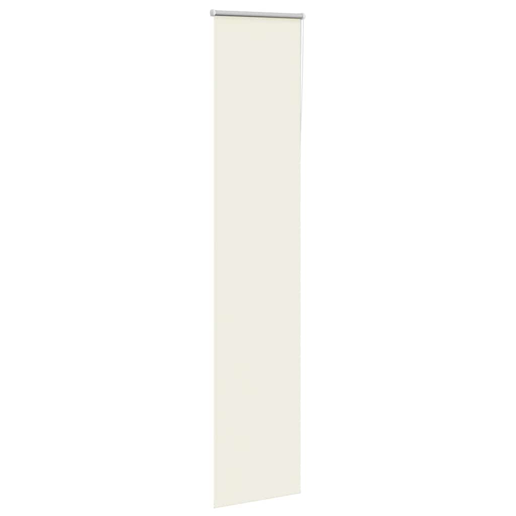Rolo zavjesa za zamračivanje prljavo bijela 45x230 cm Širina tkanine 40,7 cm Poliester