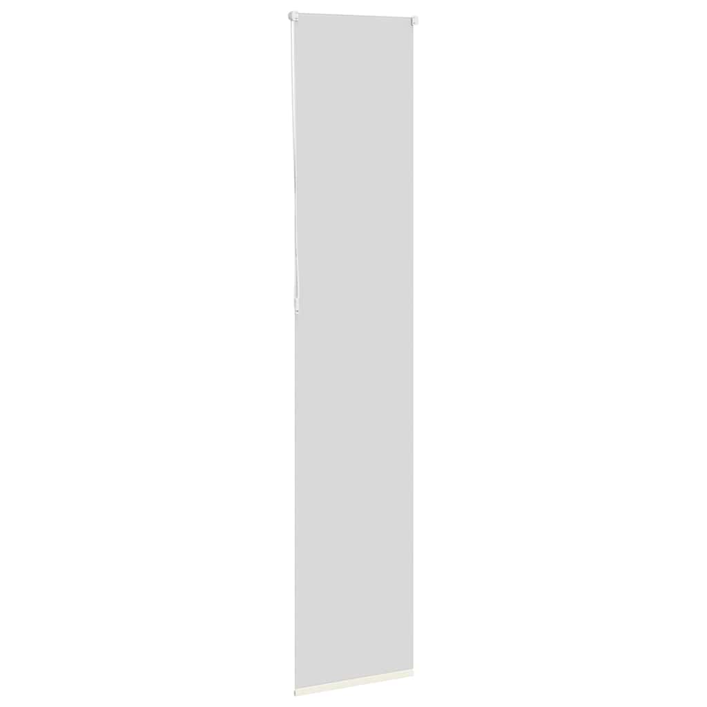 Rolo zavjesa za zamračivanje prljavo bijela 45x230 cm Širina tkanine 40,7 cm Poliester