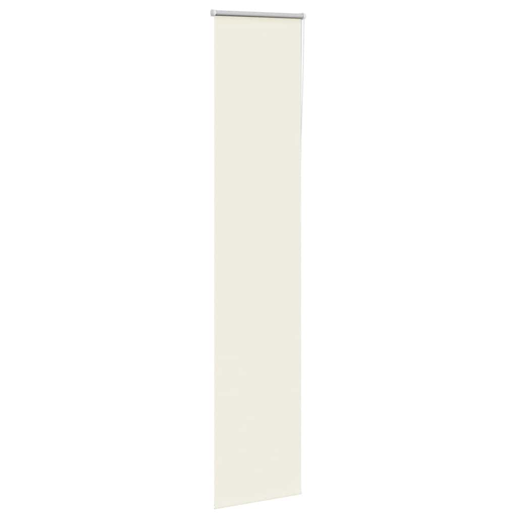 Rolo zavjesa za zamračivanje prljavo bijela 50x230 cm Širina tkanine 45,7 cm Poliester