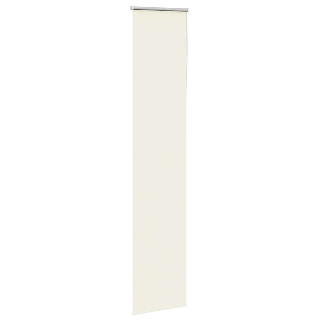 Rolo zavjesa za zamračivanje prljavo bijela 55x230 cm Širina tkanine 50,7 cm Poliester