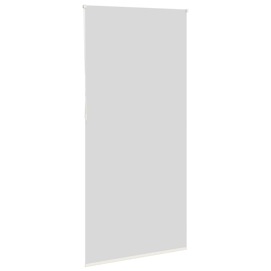Rolo zavjesa za zamračivanje prljavo bijela 110x230 cm Širina tkanine 105,7 cm Poliester