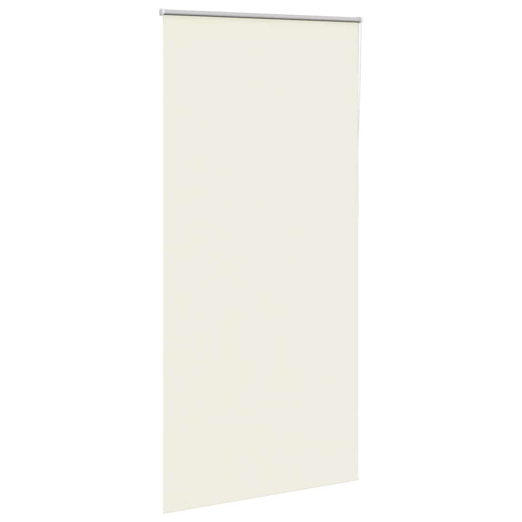 Rolo zavjesa za zamračivanje prljavo bijela 115x230 cm Širina tkanine 110,7 cm Poliester