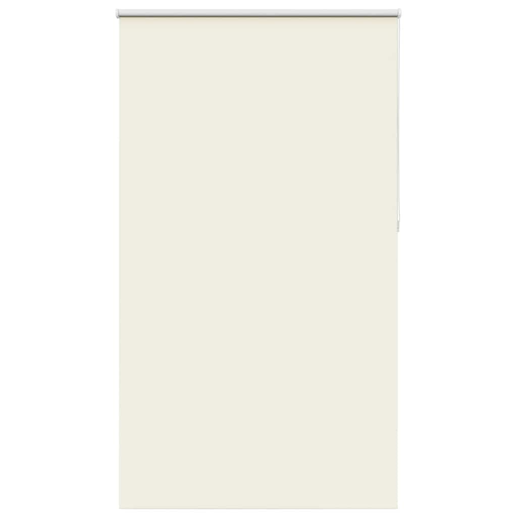 Rolo zavjesa za zamračivanje prljavo bijela 125x230 cm Širina tkanine 121,6 cm Poliester