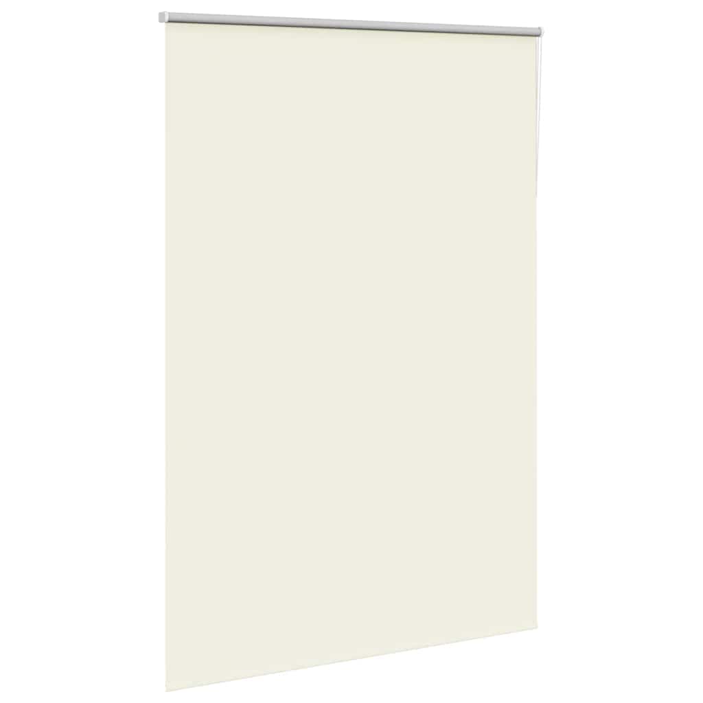 Rolo zavjesa za zamračivanje prljavo bijela 150x230 cm Širina tkanine 146,6 cm Poliester