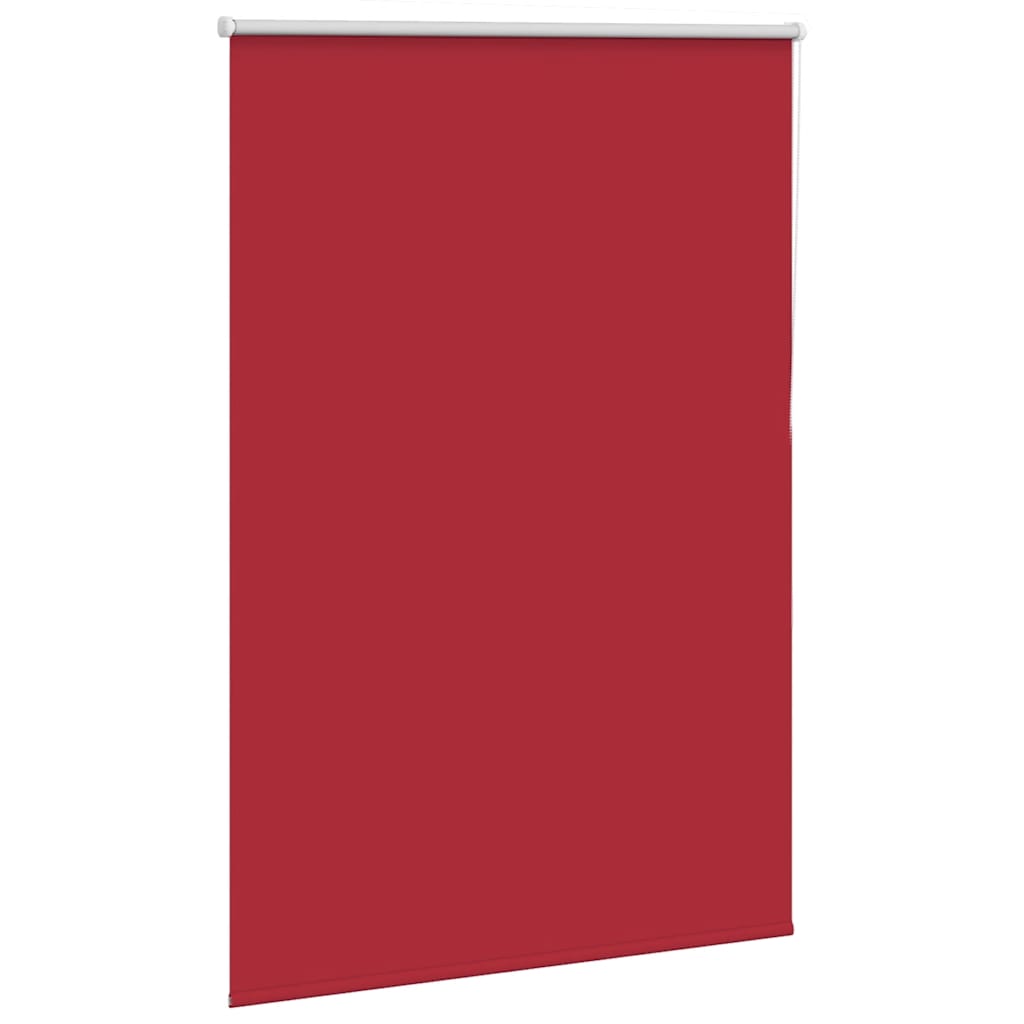 Rolo zavjesa za zamračivanje crvena 105x130 cm Širina tkanine 100,7 cm Poliester