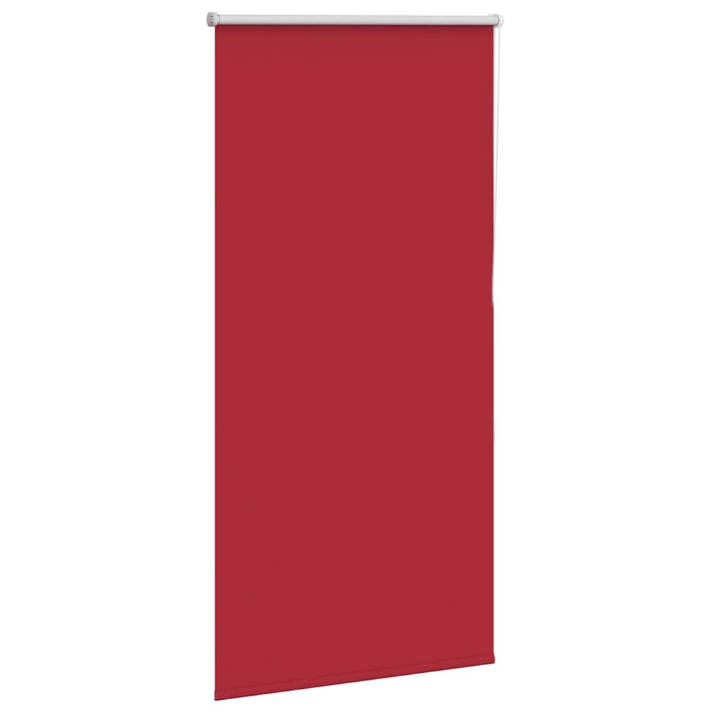 Rolo zavjesa za zamračivanje crvena 80x150 cm Širina tkanine 75,7 cm Poliester