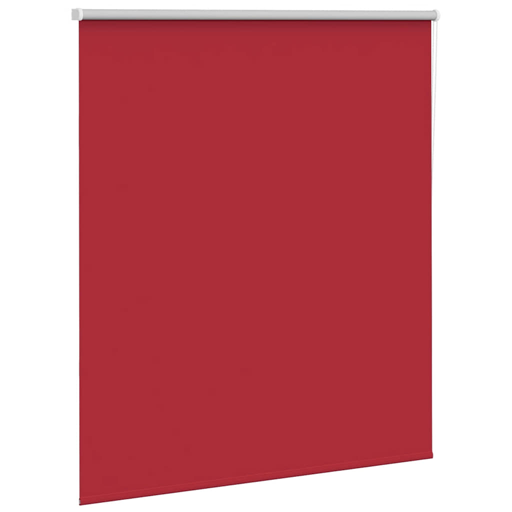 Rolo zavjesa za zamračivanje crvena 125x175 cm Širina tkanine 121,6 cm Poliester