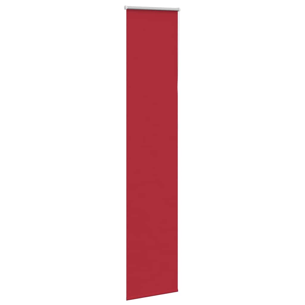 Rolo zavjesa za zamračivanje crvena 40x210 cm Širina tkanine 35,7 cm Poliester