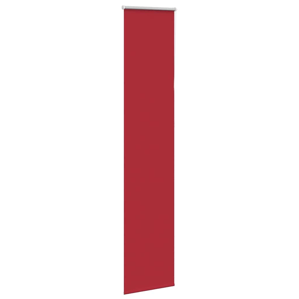 Rolo zavjesa za zamračivanje crvena 55x210 cm Širina tkanine 50,7 cm Poliester