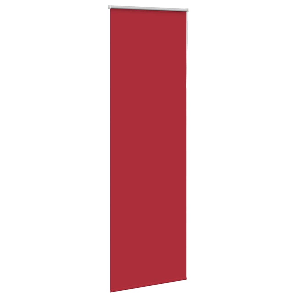 Rolo zavjesa za zamračivanje crvena 70x230 cm Širina tkanine 65,7 cm Poliester