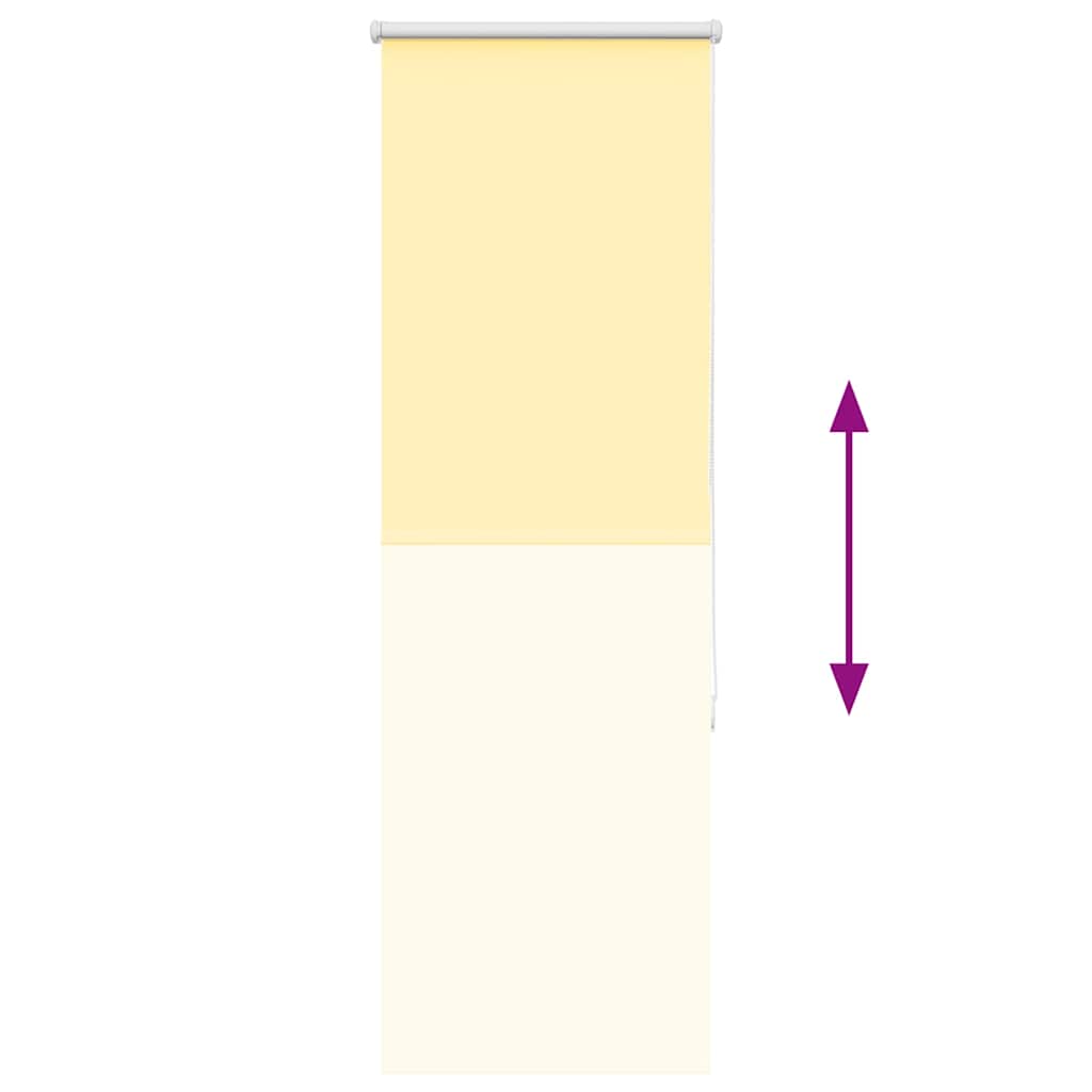 Rolo zavjesa za zamračivanje žuta 45x130 cm širina tkanine 40,7 cm poliester