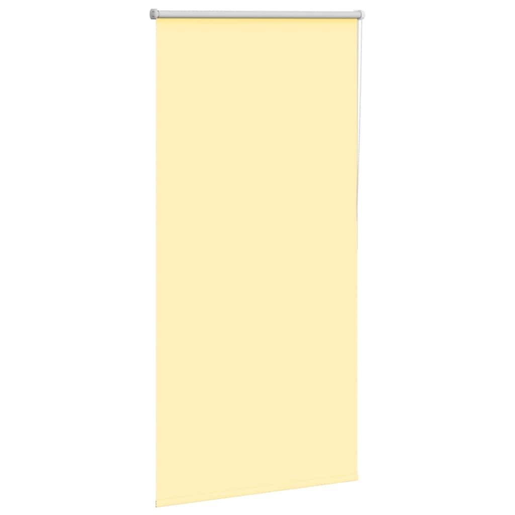 Rolo zavjesa za zamračivanje žuta 80x130 cm širina tkanine 75,7 cm poliester