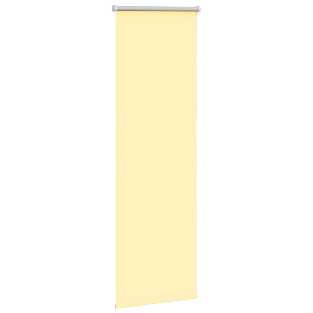 Rolo zavjesa za zamračivanje žuta 55x150 cm širina tkanine 50,7 cm poliester