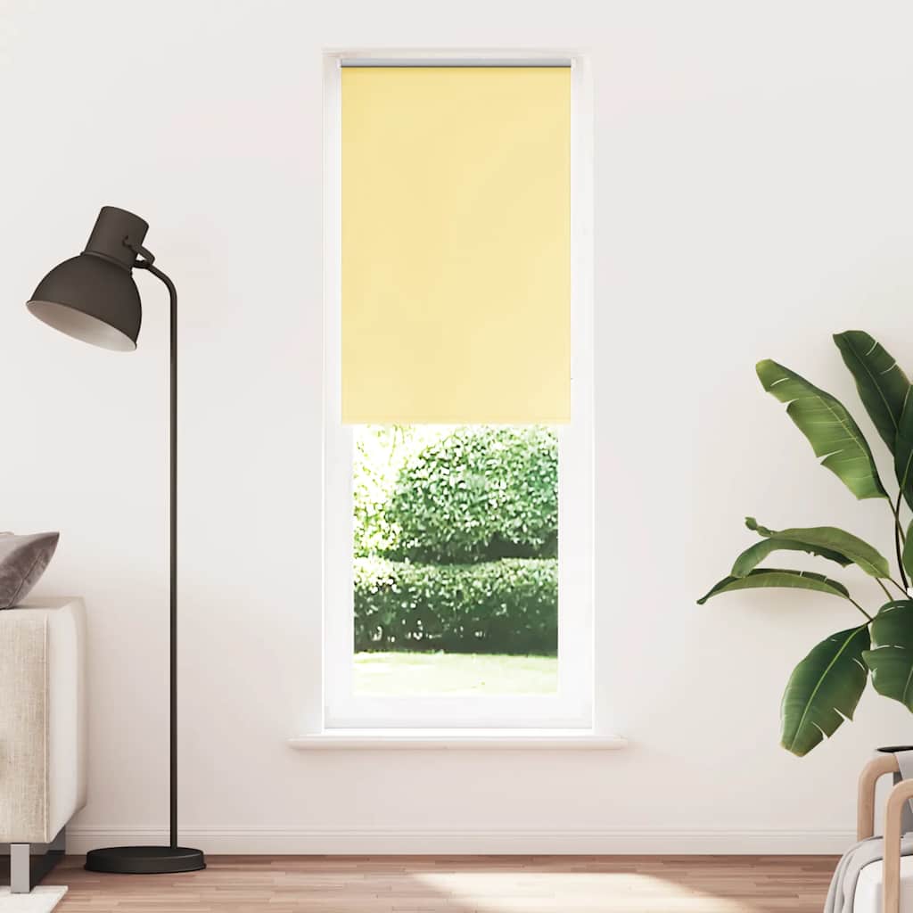 Rolo zavjesa za zamračivanje žuta 65x210 cm širina tkanine 60,7 cm poliester